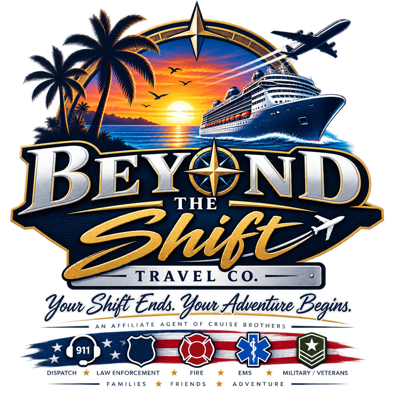 Beyond The Shift Travel Co logo